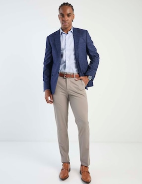 Camisa de vestir Tommy Hilfiger de algodón manga larga para hombre