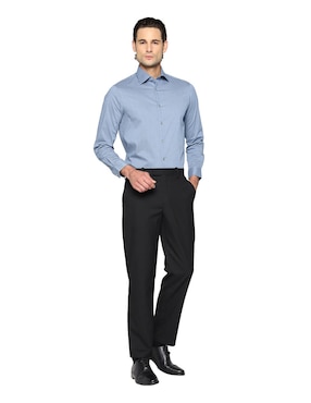 Camisa de vestir Michael Kors de algodón manga larga para hombre