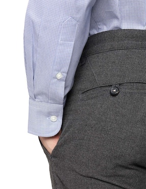 Camisa de vestir Tommy Hilfiger de algodón manga larga para hombre
