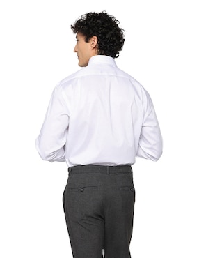 Camisa de vestir Tommy Hilfiger de algodón manga larga para hombre