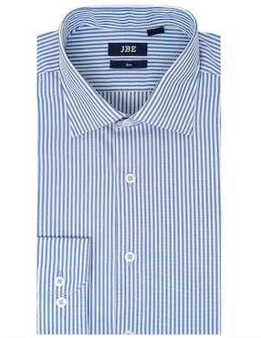 Camisa de vestir Jbe de algodón manga larga para hombre