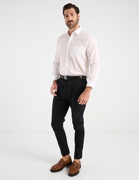 Camisa de vestir Manchester manga larga para hombre