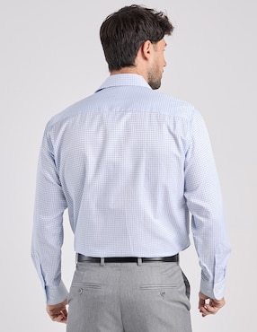 Camisa business casual L.P.C. manga larga para hombre