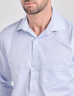 Camisa business casual L.P.C. manga larga para hombre