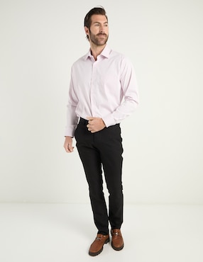 Camisa business casual L.P.C. manga larga para hombre