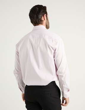 Camisa business casual L.P.C. manga larga para hombre