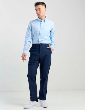 Camisa formal Elemento Uomo manga larga para hombre