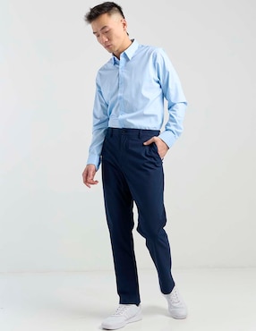 Camisa formal Elemento Uomo manga larga para hombre