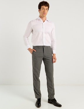 Camisa de vestir Nautica de algodón para hombre