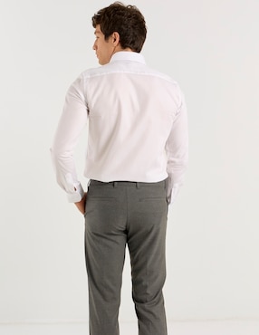 Camisa de vestir Nautica de algodón para hombre