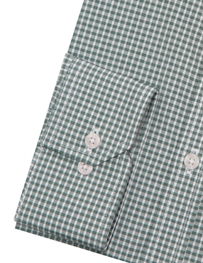 Camisa casual Original Penguin de bambú manga larga para hombre