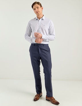 Camisa de vestir Original Penguin de bambú manga larga para hombre