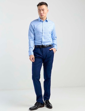 Camisa de vestir Original Penguin de bambú manga larga para hombre