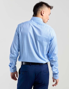 Camisa de vestir Original Penguin de bambú manga larga para hombre