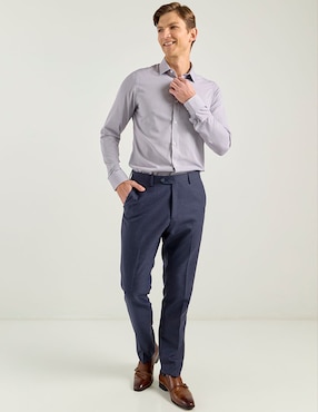 Camisa de vestir Original Penguin de bambú manga larga para hombre