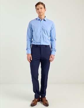 Camisa de vestir Original Penguin de bambú manga larga para hombre