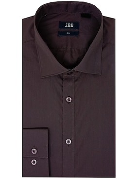 Camisa de vestir Jbe de algodón manga larga para hombre