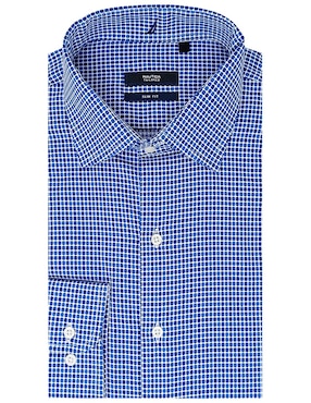 Camisa de vestir Nautica de algodón manga larga para hombre