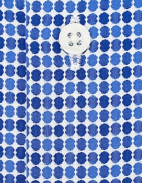 Camisa de vestir Nautica de algodón manga larga para hombre