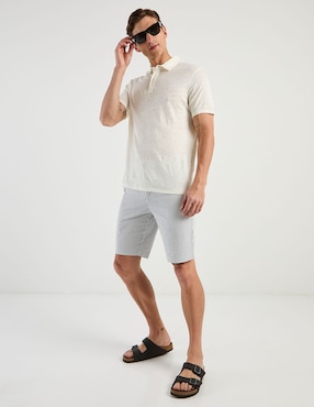 Playera tipo polo Calderoni para hombre