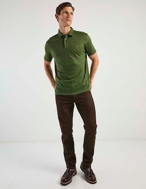 Playera tipo polo Calderoni para hombre