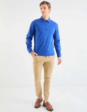 Playera tipo polo Calderoni para hombre