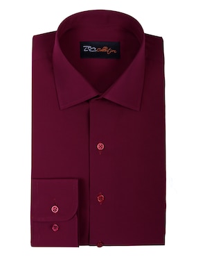 Camisa de vestir L.P.C. de bambú manga larga para hombre