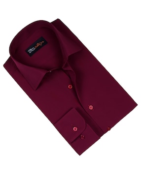 Camisa de vestir L.P.C. de bambú manga larga para hombre
