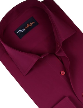 Camisa de vestir L.P.C. de bambú manga larga para hombre