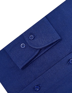 Camisa de vestir Nautica de algodón manga larga para hombre