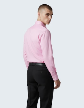 Camisa de vestir Ted Baker de algodón manga larga para hombre