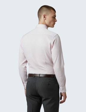 Camisa de vestir Ted Baker de algodón manga larga para hombre