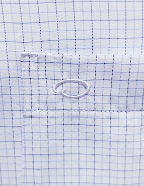 Camisa de vestir oscar de la renta manga larga para hombre