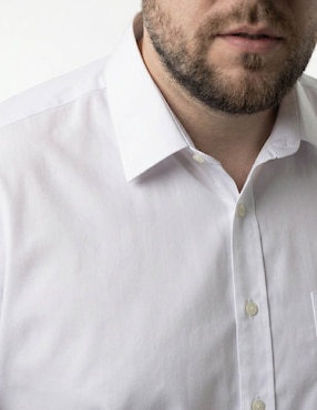 Camisa de vestir Manchester manga larga para hombre