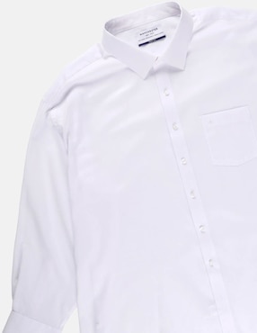 Camisa de vestir Manchester manga larga para hombre