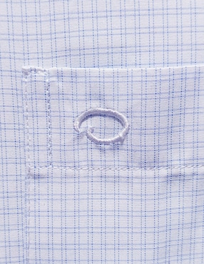 Camisa de vestir Oscar De La Renta manga larga para hombre