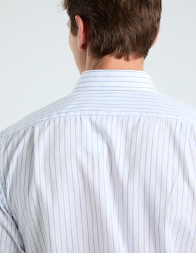 Camisa de vestir Manchester manga larga para hombre