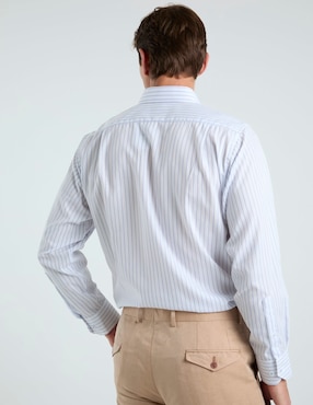 Camisa de vestir Manchester manga larga para hombre