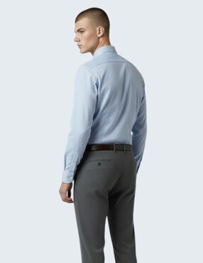 Camisa de vestir Kenneth Cole de algodón manga larga para hombre