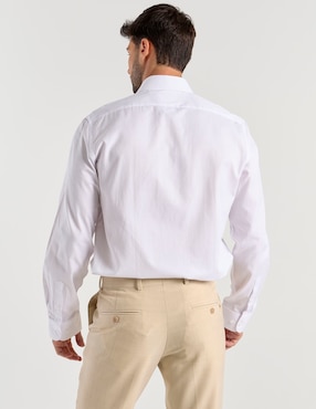 Camisa de vestir Oscar de la Renta manga larga para hombre