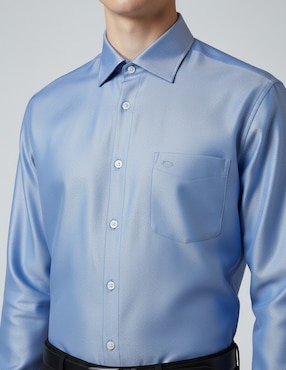 Camisa de vestir Oscar de la Renta manga larga para hombre