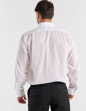 Camisa de vestir Manchester manga larga para hombre