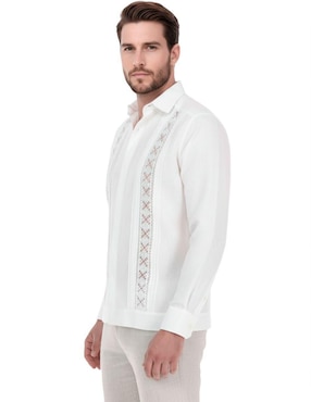 Guayabera manga larga Camasha para hombre