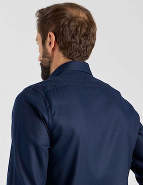 Camisa de vestir Jbe manga larga para hombre