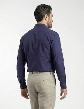 Camisa de vestir JBE manga larga para hombre