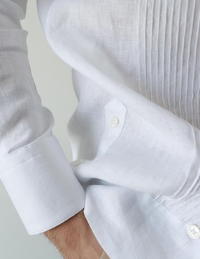 Guayabera manga larga Maauad para hombre