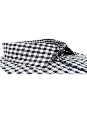 Camisa de vestir JBE de algodón manga larga para hombre