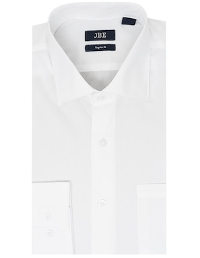 Camisa de vestir JBE algodón manga larga para hombre
