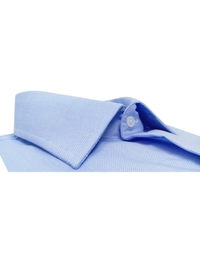 Camisa de vestir Nautica de algodón manga larga para hombre