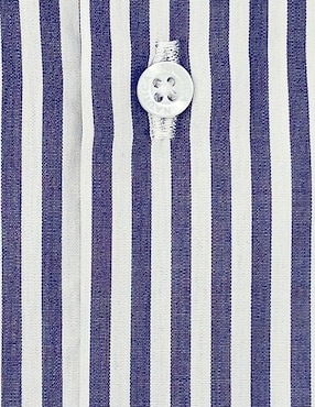 Camisa de vestir Nautica de algodón manga larga para hombre
